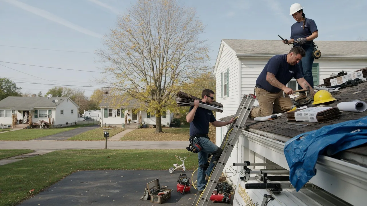 Local Roofing Contractors in Wells, MI near me